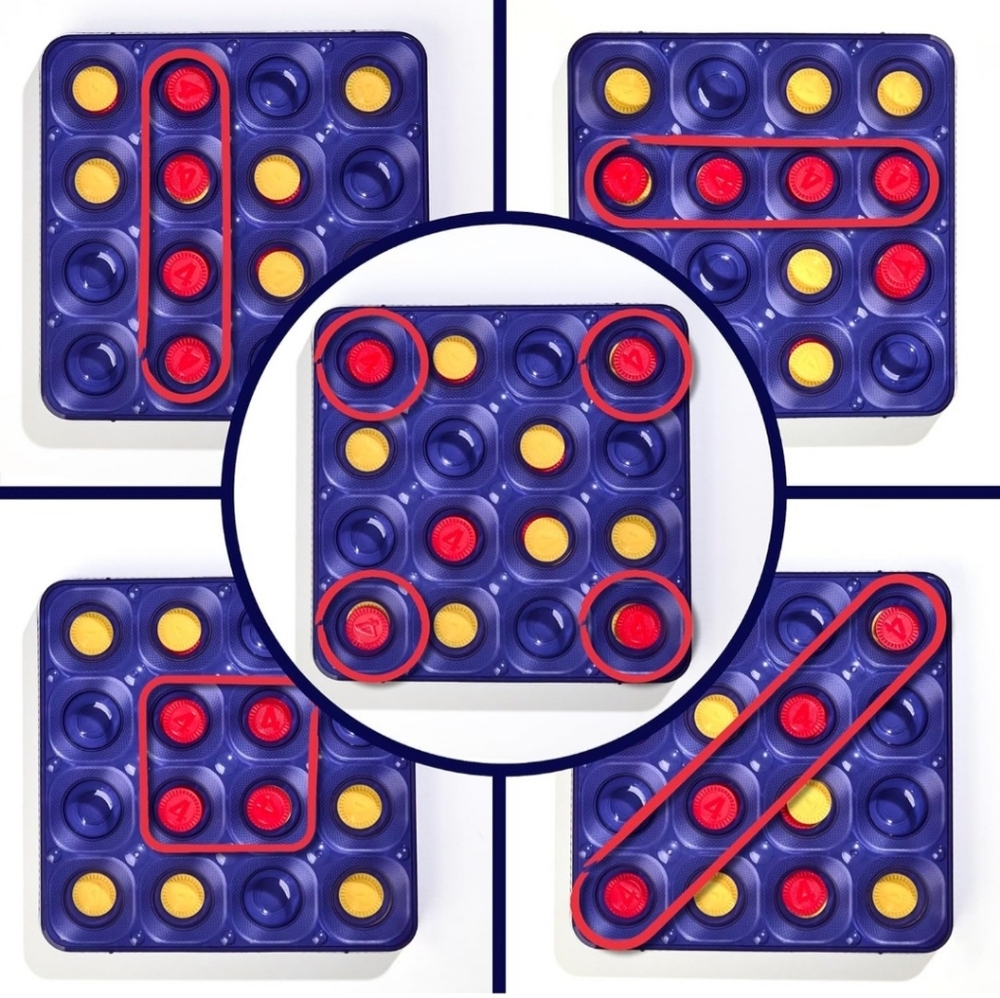 New Connect 4 Frenzy Game | Bounce Discs 4 The Win | Family Party Games - Picture 6 of 16